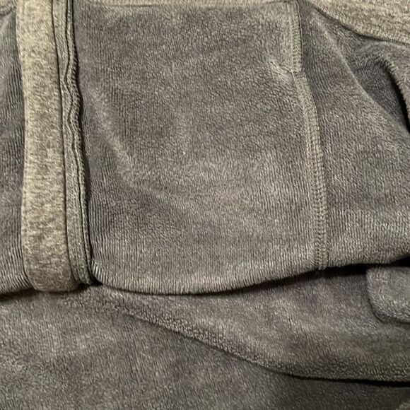 Athletic works szXXL grey fleece lined zip front hoodie with pockets GUC - Picture 5 of 9